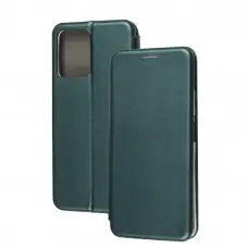 Чехол книжка Premium для Xiaomi Redmi Note 12 зеленый