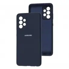 Чохол для Samsung Galaxy A52 Full camera темно-синій / midn. blue