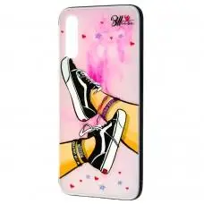 Чехол для Samsung Galaxy A70 (A705) Girls UV shoes