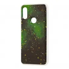 Чехол для Xiaomi Redmi 7 Art confetti "темно-зеленый"