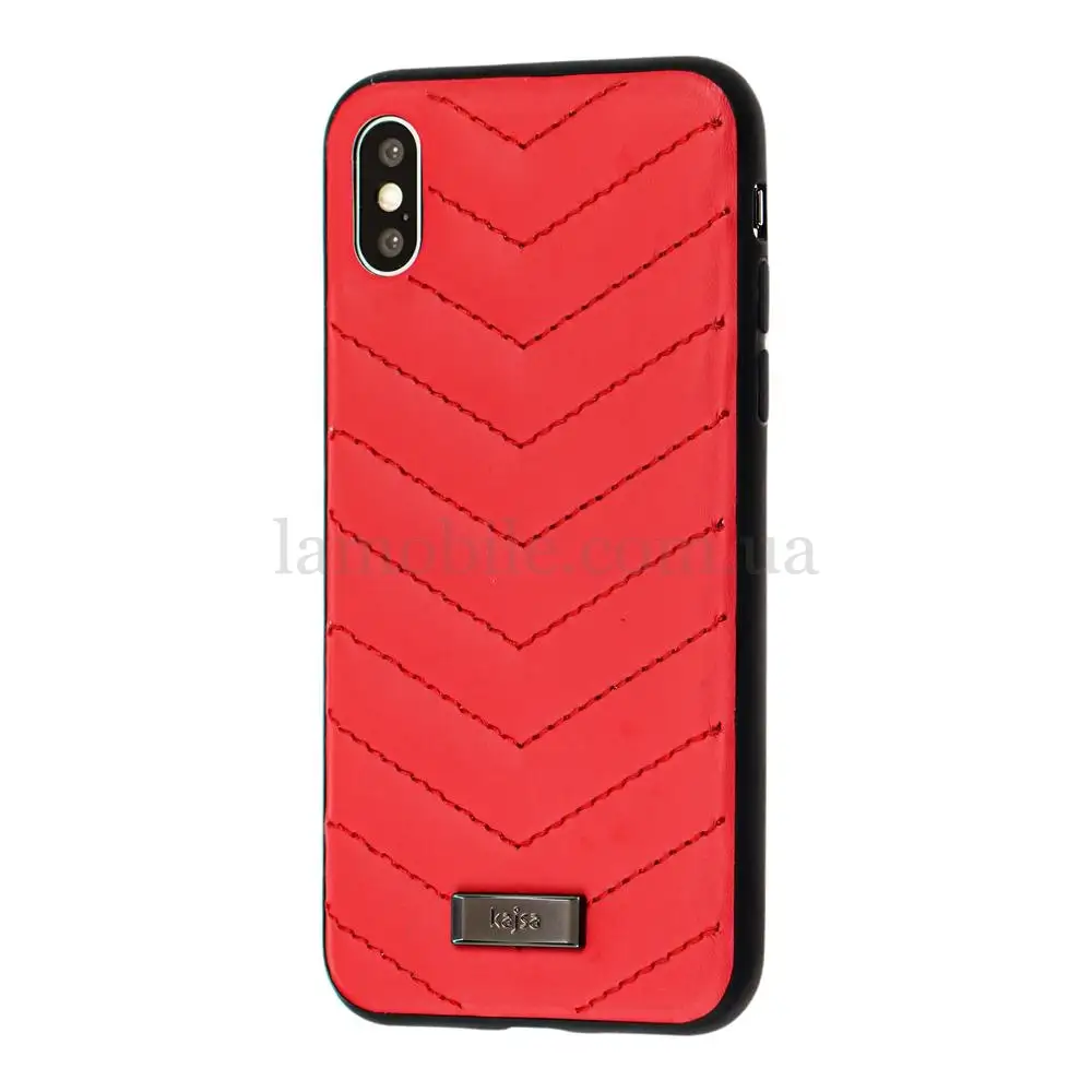 Чохол Kajsa для iPhone X / Xs Dale V червоний