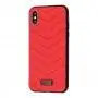 Чохол Kajsa для iPhone X / Xs Dale V червоний