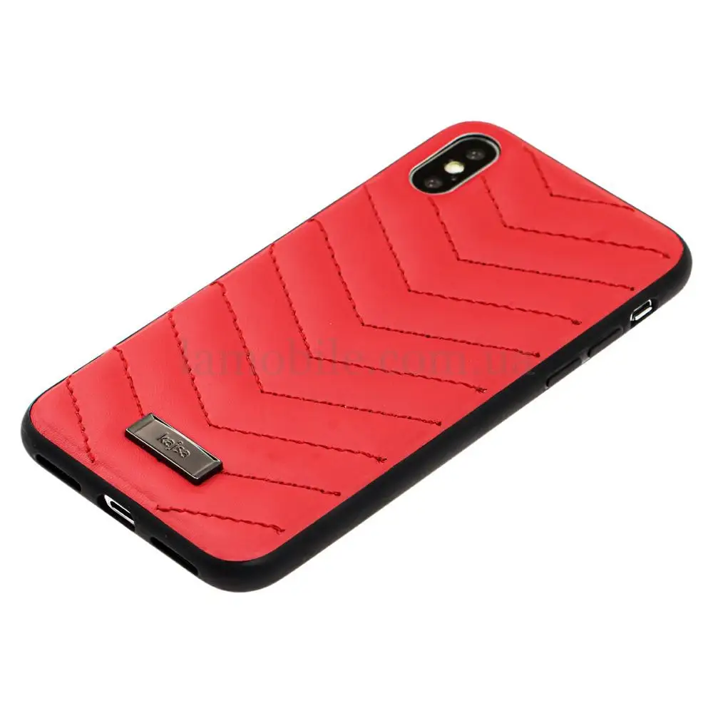 Чохол Kajsa для iPhone X / Xs Dale V червоний