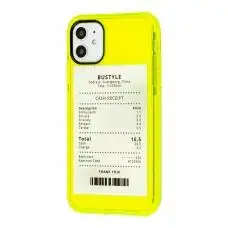 Чехол для iPhone 11 Acid Yellow bustyle