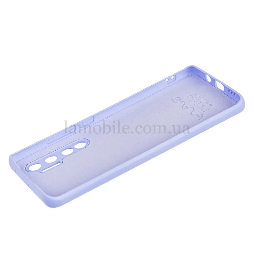 Чохол для Xiaomi Mi Note 10 Lite Wave Fancy fashion mode / light purple