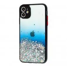 Чехол для iPhone 11 Glitter Bling черный