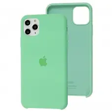 Чехол silicone для iPhone 11 Pro Max case мятный