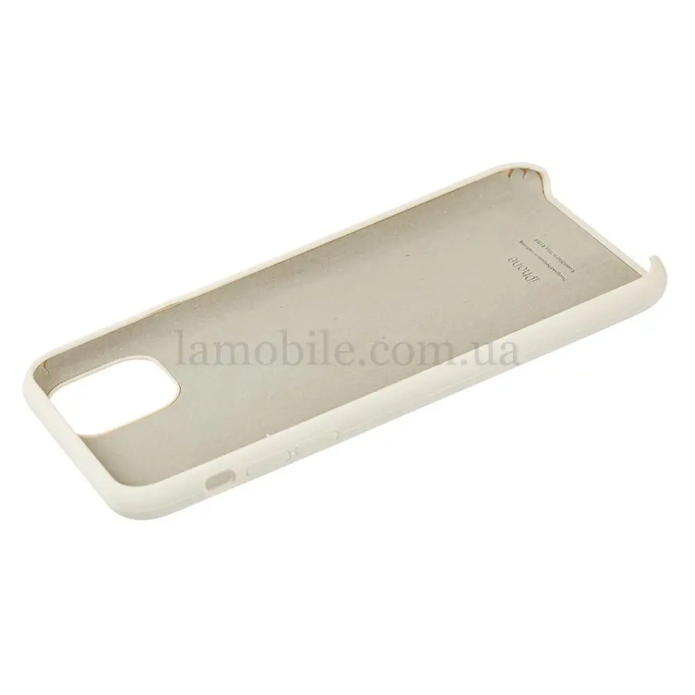 Чохол silicone для iPhone 11 Pro Max case antique white