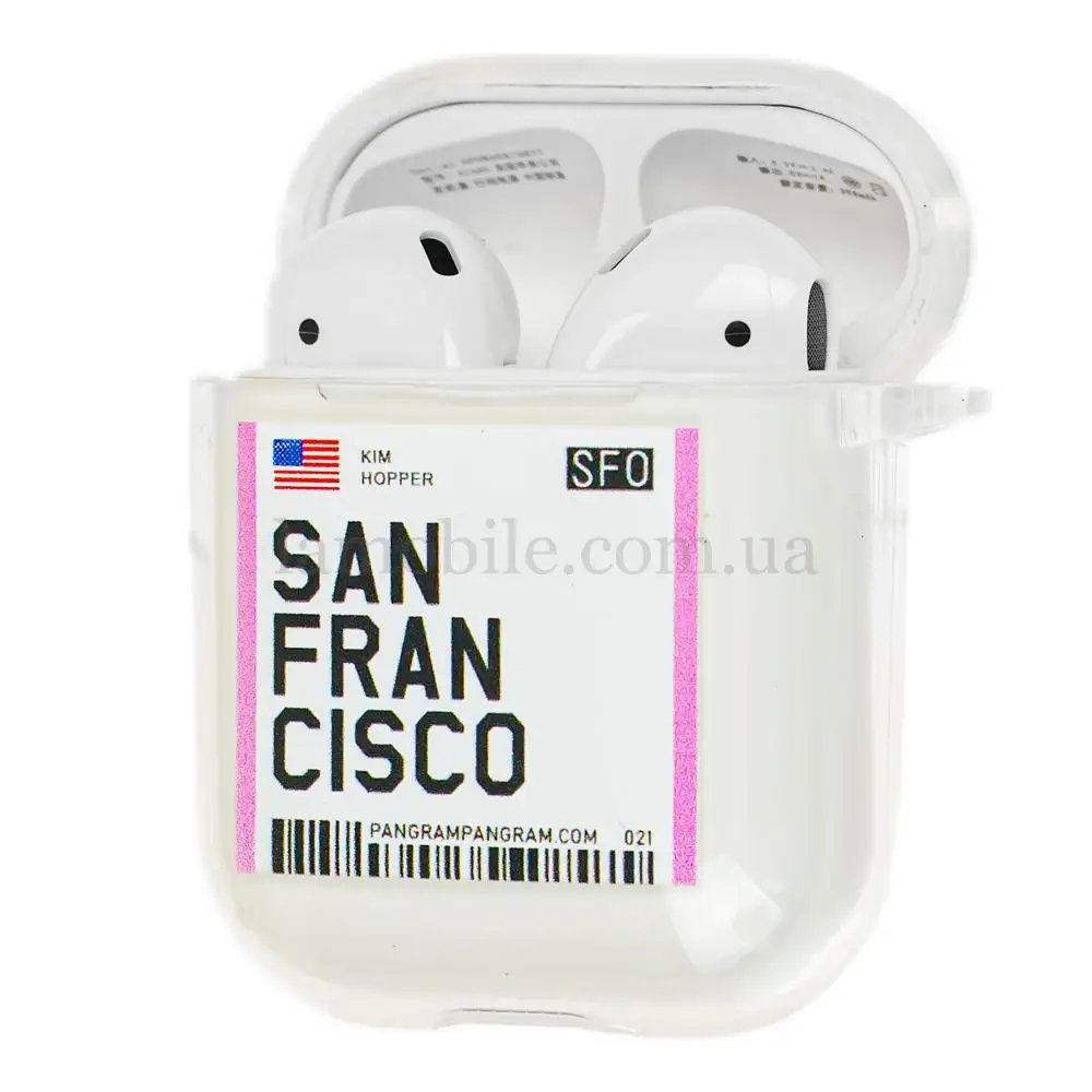 Чехол для AirPods Travel case "San Francisco" 
