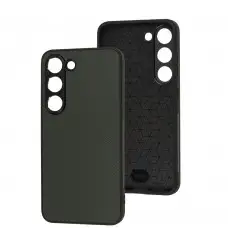 Чехол для Samsung Galaxy S23 (S911) Graphite carbon forest green