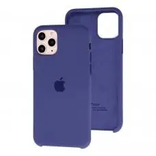 Чехол Silicone для iPhone 11 Pro Max Premium case alaskan blue