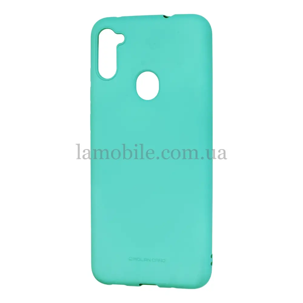 Чехол для Samsung Galaxy A11 / M11 Molan Cano Jelly бирюзовый