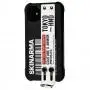 Чехол для iPhone 11 SkinArma case Bando series черно-белый