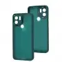 Чохол для Xiaomi Redmi A1+ / A2+ Luxury Metal Lens зелений