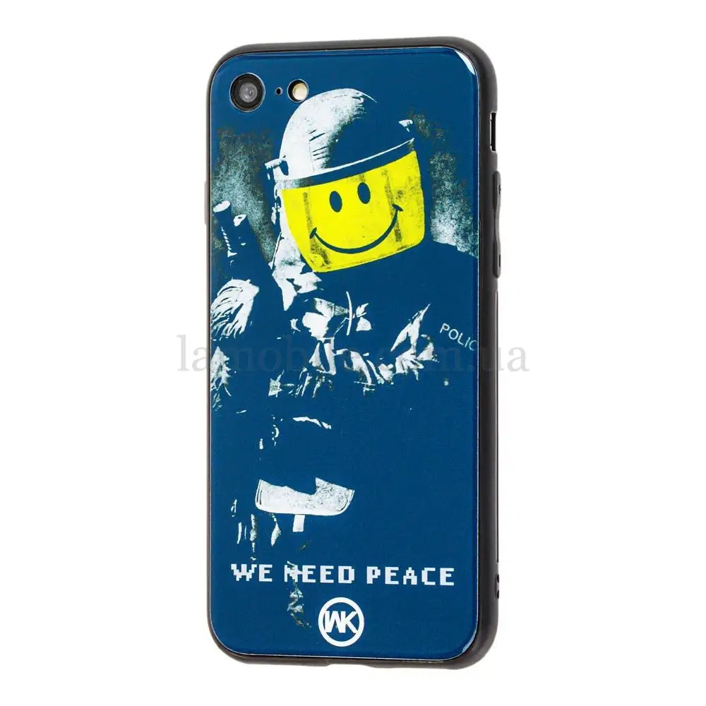 Чохол White Knight для iPhone 7 / 8 Glass лего
