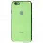 Чехол для iPhone 6 / 6s Silicone case (TPU) мятный