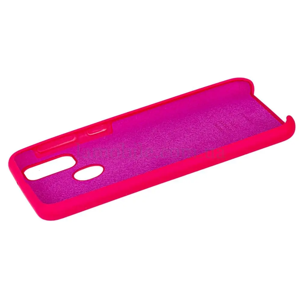 Чехол для Samsung Galaxy M21 / M30s Silky Soft Touch розовый