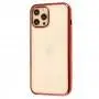 Чохол для iPhone 12 Pro Max Glossy edging червоний