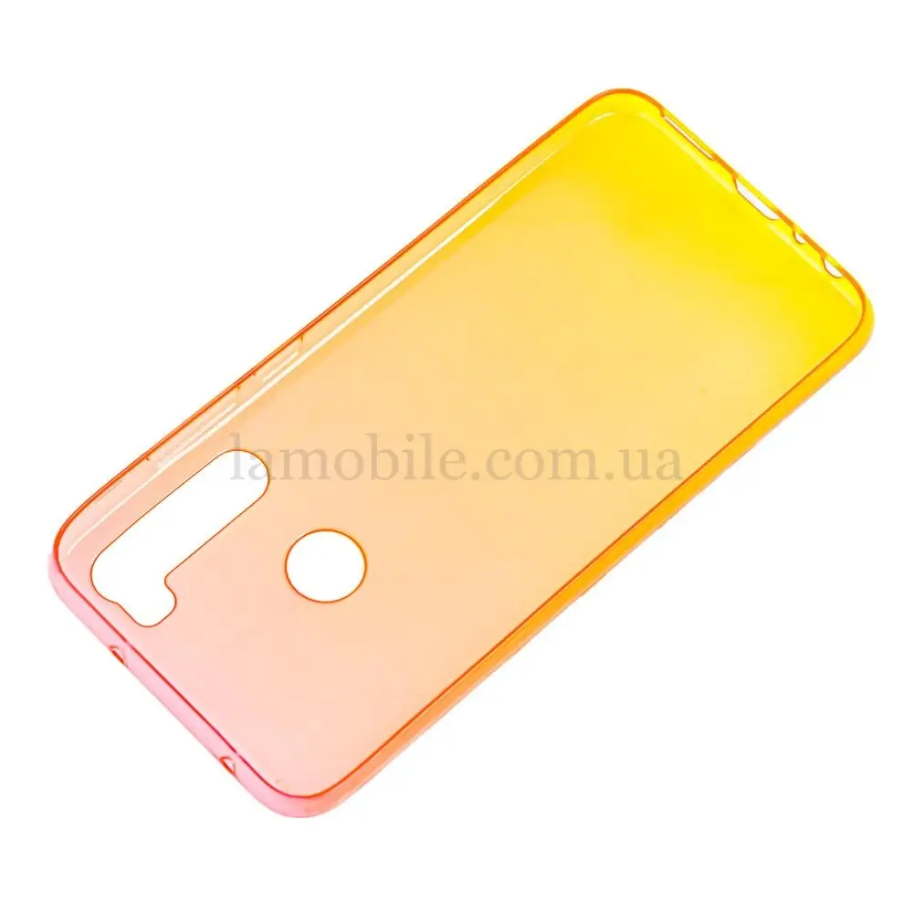 Чохол для Xiaomi Redmi Note 8 Gradient Design червоно-жовтий