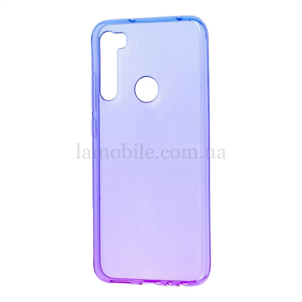 Чохол для Xiaomi Redmi Note 8 Gradient Design фіолетово-синій