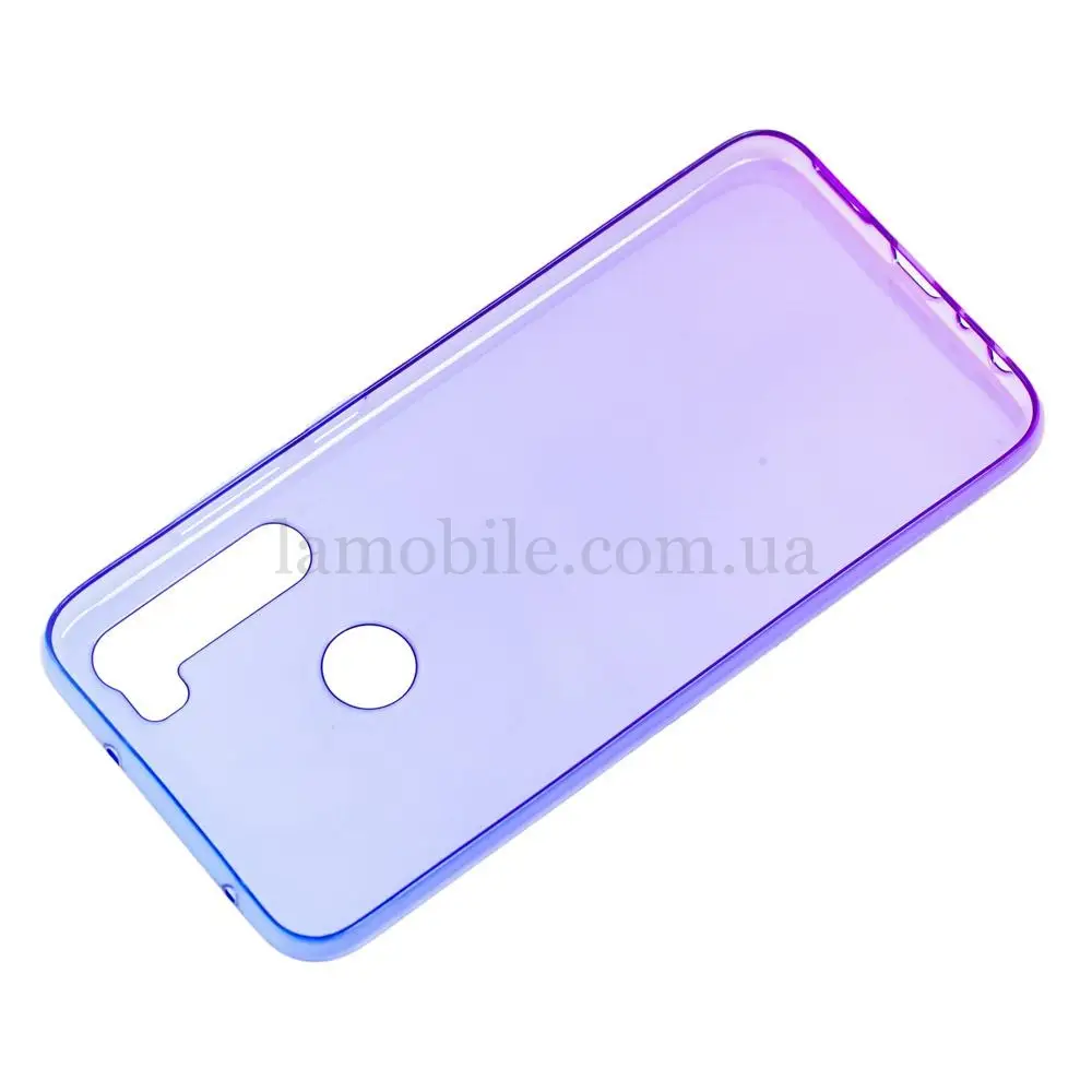 Чохол для Xiaomi Redmi Note 8 Gradient Design фіолетово-синій
