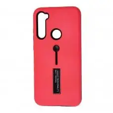 Чехол для Xiaomi Redmi Note 8 Kickstand малиновый