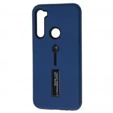 Чехол для Xiaomi Redmi Note 8 Kickstand темно-синий