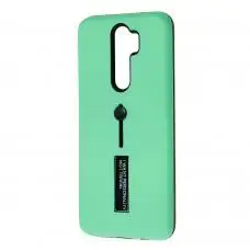 Чехол для Xiaomi Redmi Note 8 Pro Kickstand бирюзовый