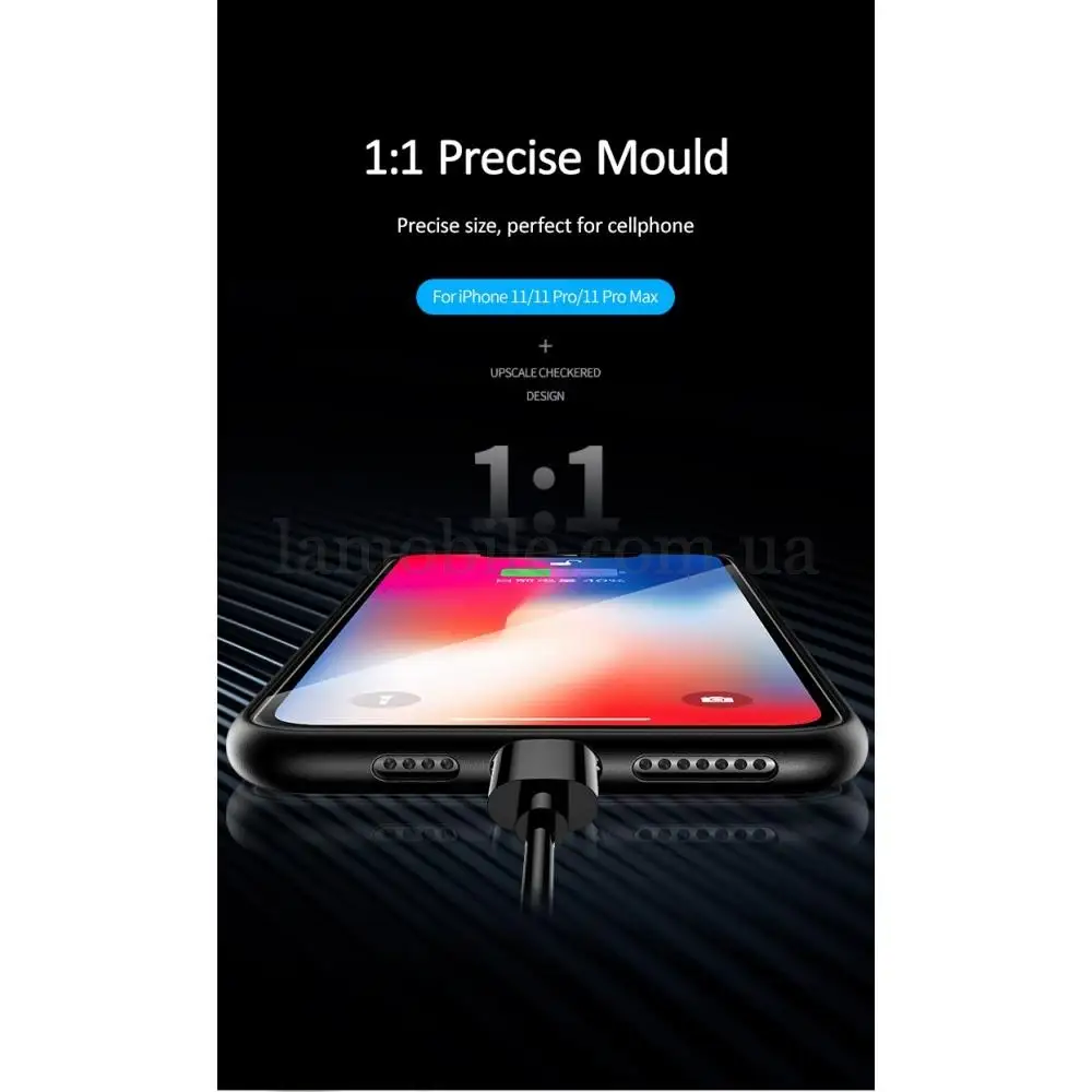 Чохол Usams для iPhone 11 Pro Max Gome синій