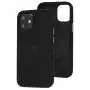 Чохол для iPhone 12 mini Alcantara 360 чорний