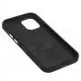Чохол для iPhone 12 mini Alcantara 360 чорний