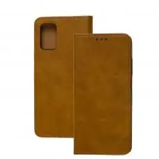 Чехол книжка для Xiaomi Redmi Note 10 5G / Poco M3 Pro Black magnet коричневый