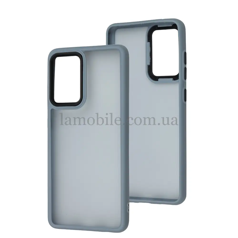 Чохол для Samsung Galaxy A52 / A52s Wave Matte Color gray