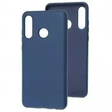 Чохол для Huawei P30 Lite Full with logo navy blue