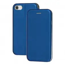 Чехол книжка Premium для iPhone 7 / 8 синий