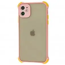 Чехол для iPhone 11 LikGus Totu corner protection розовый
