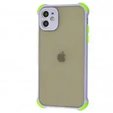 Чехол для iPhone 11 LikGus Totu corner protection сиреневый