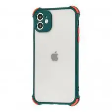 Чехол для iPhone 11 LikGus Totu corner protection оливковый