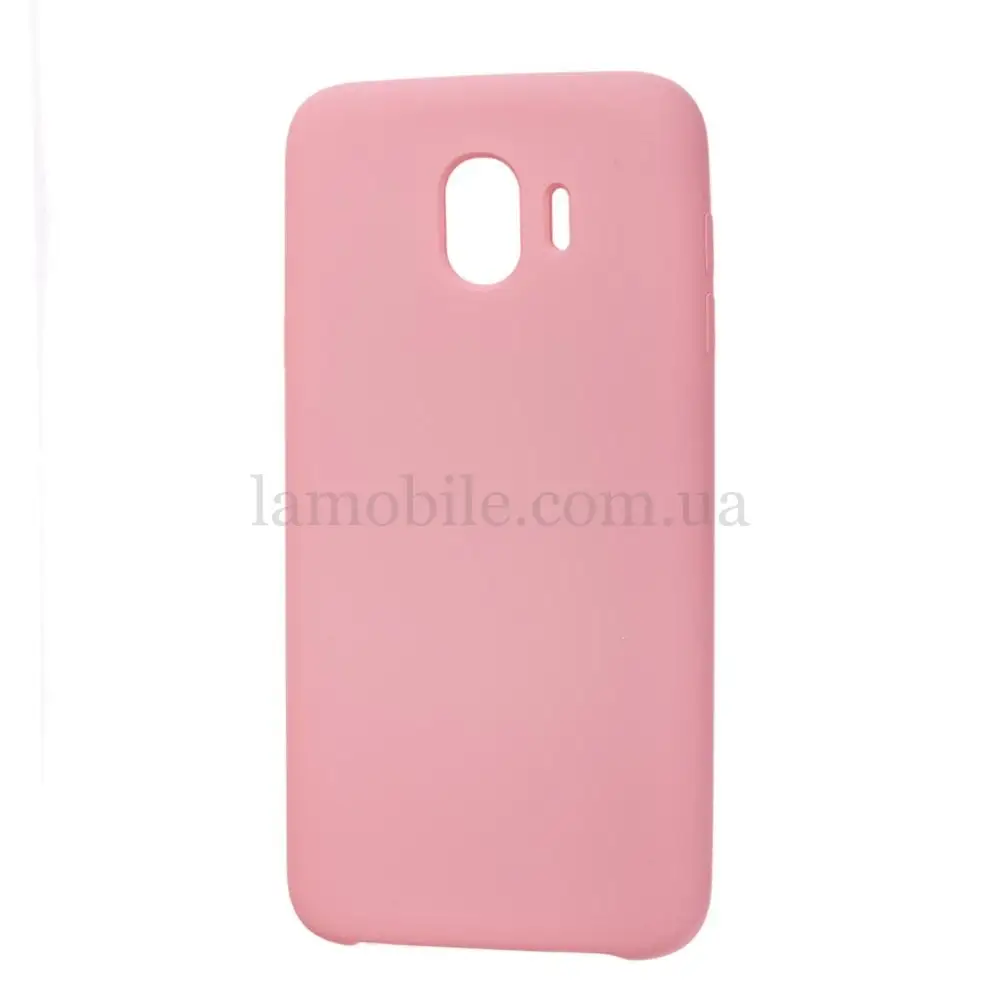 Чохол для Samsung Galaxy J4 2018 (J400) Silicone світло-рожевий
