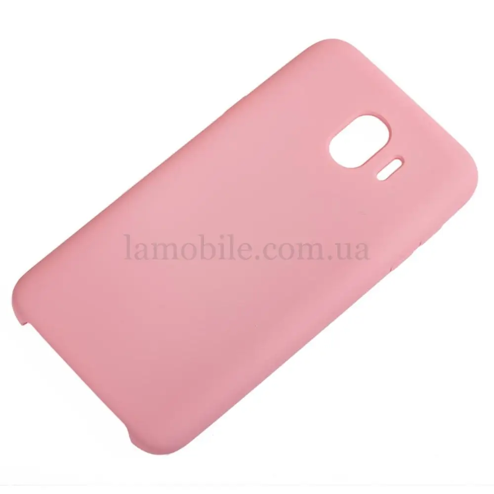 Чохол для Samsung Galaxy J4 2018 (J400) Silicone світло-рожевий