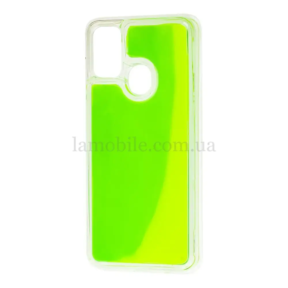 Чохол для Samsung Galaxy M21 / M30s "Neon пісок" зелений