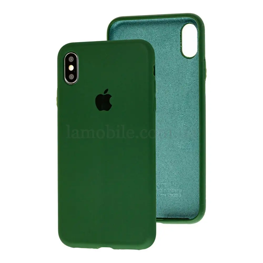 Чохол для iPhone X/Xs Slim Full atrovirens