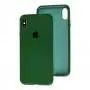 Чохол для iPhone X/Xs Slim Full atrovirens