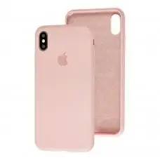 Чехол для iPhone X / Xs Slim Full pink sand