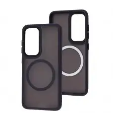 Чехол для Samsung Galaxy S23 (S911) WAVE Matte Insane MagSafe deep purple