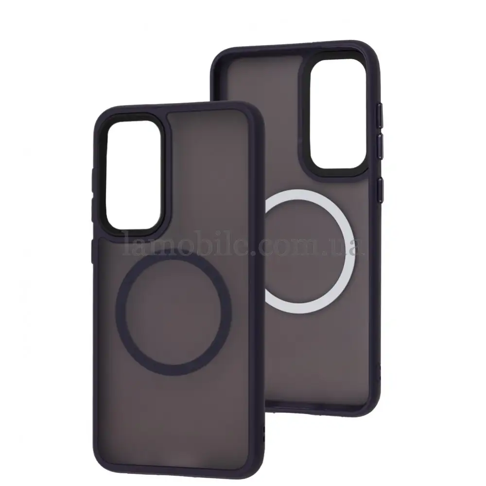 Чохол для Samsung Galaxy S23+ (S916) WAVE Matte Insane MagSafe deep purple