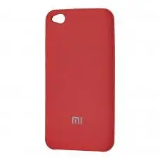 Чехол для Xiaomi Redmi Go Silky Soft Touch "марсала"