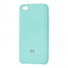 Чехол для Xiaomi Redmi Go Silky Soft Touch "светло-бирюзовый"