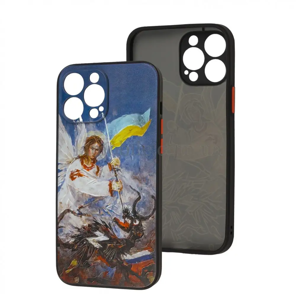 Чехол для iPhone 13 Pro Max WAVE Ukraine Shadow Matte occupiers away