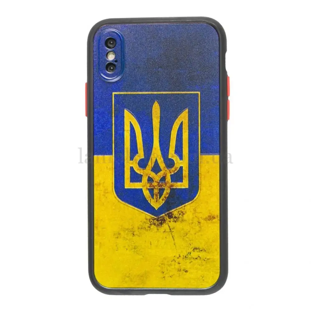 Чехол для iPhone X / Xs WAVE Ukraine Shadow Matte ukraine